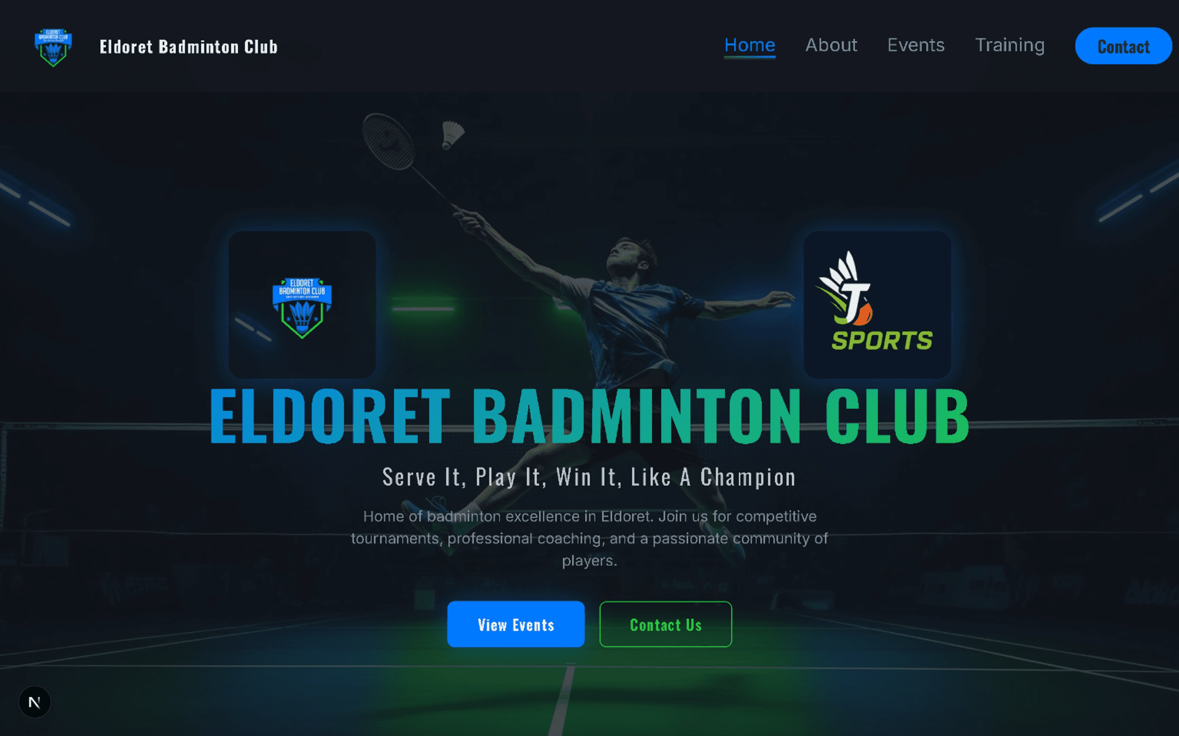 Eldoret Badminton Club | Feb 2026-Present