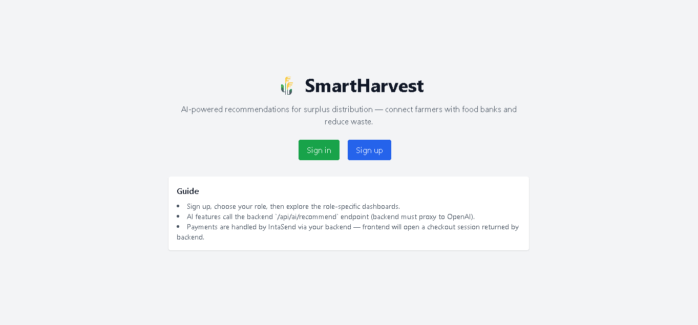 Smart Harvest